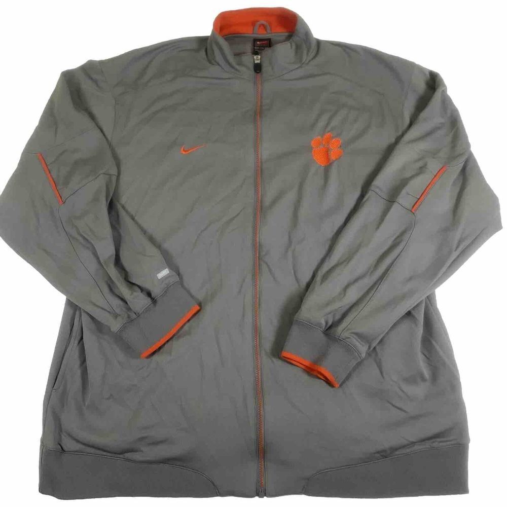 Nike Gray and Orange Performance Jacket